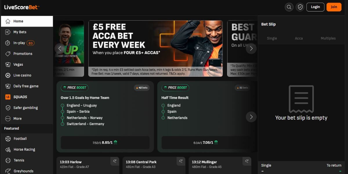 LiveScore Bet Casino